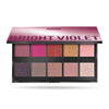 PUPA Milano Make Up Stories Eyeshadow Palette 003 Bright Violet 10Shade Shadow Collection with Matte Satin and Metallic