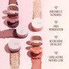 Kaja Beauty Bento Collection Bouncy Eyeshadow Trio Plum Rosy Tones Travel Size 01 Rosewater 2019 Allure Best of Beauty A
