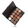 Pure Vie Professional 252 Colors Highlight Eyeshadow Palette Makeup Contouring Kit Highly Pigmented Nudes Warm Natural M