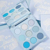 Colourpop ON CLOUD BLUE Eyeshadow Palette Blues Navy Denim White Pastels 03 Ounce