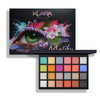 Klara Cosmetics 24 Eyeshadow Palette Eye Makeup Palette with Matte Shimmer and Metallic Finishes Face Makeup Palette Mal