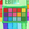 UCANBE Bright Colorful Neon Rainbow Makeup Eyeshadow Palette 15 Shades Green Purple Yellow Make Up Pallets Kit Vibrant S