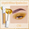 evpct 10 Colors Glitter Liquid Eyeliner Eye Eyeshadow Makeup Set Pink Brown White Gold Glitter Liquid Eyeshadow Gel Eyel