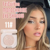 FeiCuiYun Glitter Shimmer Sparkle Eye Shadow Palette Makeup for Older Women Pearl White Silver Glitter Shimmer Metallic