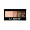 LA COLORS 5 Color Matte Eyeshadow Palette Tan Khaki CEM478