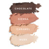 Xtreme Lashes Glideshadow Long Lasting Eyeshadow Stick Matte Neutrals Quad Collection Chocolate Sienna Caramel Nude Ligh