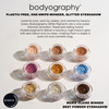 Bodyography Glitter Pigment Eye Shadow Long Wear Shimmer Eyeshadow Vegan Talc Paraben Free Cream Powder Formula Soiree G