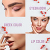 Mommy Makeup Any Wear Creme Eyeshadow Waterproof CreaseProof Long Lasting High Pigment Oilfree Cream to Powder for Eyes