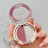 Timipoo Double color eye shadow high pigment eye makeup palette matte shimmer metal eye shadow powder waterproof and dur