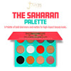 Juvias Place Palette The Saharan Reds Black White Golds Peach Shades of 12 Bold Mattes and Flattering Shimmer Profession