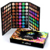 120 Colors Hightlight Eyeshadow Palette Makeup Gift Set Pure Vie Professional Long Lasting Waterproof Matte Highly Pigme