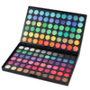 Pure Vie Professional Hightlight Eyeshadow Palette Makeup Contouring Kit 120 Colors Highly Pigmented Shiny Shimmer Natur