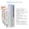 LOKFAR 3 Pack Matte Eyeshadow Primer for Oily Lids No Crease White Medium Dark Cream Eye Primer Makeup Eyeshadow Base Wa