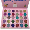ABELYN Long Lasting Glitter Eyeshadow Palette Makeup 30 Colors High Pigment Shining Shimmer Eye Pressed Powder Cosmetics
