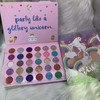 ABELYN Long Lasting Glitter Eyeshadow Palette Makeup 30 Colors High Pigment Shining Shimmer Eye Pressed Powder Cosmetics