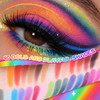 CHARMCODE 40 Colors High Pigmented Shimmer Matte Eyeshadow Makeup Palette Full Spectrum Artist Glitter Metallic Waterpro