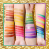 UCANBE EXOTIC FLAVORS Neon Eyeshadow Makeup Palette 48 Colorful High Pigmented Rainbow Matte Shimmer Glitter Eye Shadow