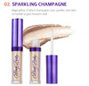 BOM Pearl Party Eye Glitter Sparkling Champagne Liquid Eye shadow Glitter with Shimmer pigment