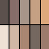 Palladio Eyeland Vibes Escape to the Tropics 10 Count Eyeshadow Palette 5 Curated Palettes Seductive Nudes to Vibrant Hu