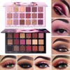 CHARMCODE 2Pcs Twilight Dusk Aromas Nude Eyeshadow Palette Makeup Set Matte Shimmer Glitter Pressed Pearl All Highly Pig