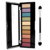 Palladio Eyeland Vibes Escape to the Tropics 10 Count Eyeshadow Palette 5 Curated Palettes Seductive Nudes to Vibrant Hu