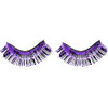 Purple Tinsel Eyelashes 1 Pair 12 x 1 Lightweight Easy to Apply SelfAdhesive Lashes Perfect Costume Accessory