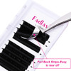 Easy Fan Lashes D curl 820mm Volume Lash Extensions 007mm 2D10D Mega Rapid Blooming Eyelash Extensions Supplies by FADLA