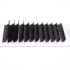 Eyelashes Extension 020mm D Curl 10mm Individual Eyelash Extensions Black Natural Faux Mink Lash Extension Single Length