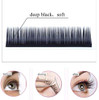 Eyelash Extensions 018 C Curl Natural Faux Mink Eyelash Extensions Individual Lashes Extension 14mm Tray Salon Use by EY