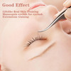 WBCBEC 3 Pairs Replacement Eyelids for Mannequin Head Removable Realistic Eyelids with Eyelashes Mannequin Head Eyelids