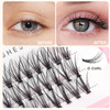 Bodermincer Grafting False Eyelashes 20D Soft 007 C Curl Lash Clusters Lash Extension Kit Individual Eyelashes Silk Fals