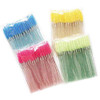 300 Crystal Shiny Disposable Mascara Wand Eyelash Eyebrow Brushes Spooly Applicator Makeup Kits Mix Color
