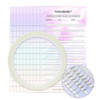 NAGARAKU Eyelash Extension Storage Card Premade Fans Volume Lash Storage 2mm Sticky Strip False Eyelashes Paper Card 20