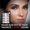 Ardell Demi Wispies False Eyelashes Multipack Natural Lashes Wispy with Invisiband for Lightweight Comfort 6 Pairs 2 Pac
