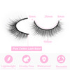 Kiromiro Natural Lashes Wispy Fake Eyelashes Nautal Look 10mm 3D Mink Lashes Extension Soft Strip Eyelashes Pack