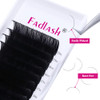 Lash Extension D Curl 1520mm Mixed Tray Silk Classic Lash Extensions Supplies Individual Eyelash Extensions 020D