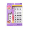 KISS imPRESS Falsies Press On Self Adhesive Eyelashes 12mm14mm Natural Volume Press On Lashes Black No Glue Needed Invis