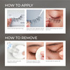 KISS Triple PushUp False Eyelashes Teddy 12mm Includes 1 Pair Of Lash Easy to Apply Reusable Lash Clusters