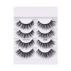 KISS Triple PushUp False Eyelashes Bombshell 14mm Includes 4 Pairs Of Lashes Easy to Apply Reusable Lash Clusters