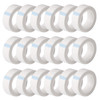 UPINS Eyelash Tape 24 Rolls White Lash Tape for Eyelash Extensions SelfAdhesive Adhesive Fabric Makeup Tapes for Eyelash