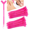 100 Piece Y Shape Eyelash Lift Perm Tool Brush for Eyelash Extension Supplies