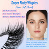 Eyelashes Natural Look False Lashes Bepholan Fake Eyelashes 5D Super Fluffy False Eyelashes Black Band Wispy Lashes 3Pac