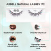 Ardell Lashes 172 Reusable Natural Look Fake Eyelashes LongLasting Eyelashes for Everyday Wear 4 Pack