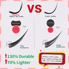 Geeneiya Mink Lashes Wispy False Eyelashes Cat Eye Lashes Natural Look 3D Strip Fake Eyelashes Pack Longlasting Ultralig