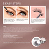 KISS Magnetic False Eyelashes and Eyeliner Tempt 14mm Easy to Apply Reusable No Glue Flexiband Technology Precision Felt
