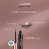 KISS Magnetic False Eyelashes and Eyeliner Tempt 14mm Easy to Apply Reusable No Glue Flexiband Technology Precision Felt