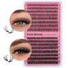 Lash Clusters 30D40D Individual Lashes 320pcs Natural Cluster Eyelash Extensions 816MIX DIY Lash Extension D Curly Wispy