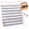 Lash Clusters Wispy Individual Lash Extensions Natural Cluster Lashes 911MM 96pcs DIY Eyelash Extension CCurly Eyelash C