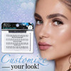 Ardell False Eyelashes Short Black DIY Lash Clusters Eyelash Extension Kit 4 Pack