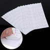 140 Pcs Paper Patches 3D Eyelash Under Eye Pads Patch Lash False Eyelash Extension Paper Patches Eye Tips Sticker Wraps